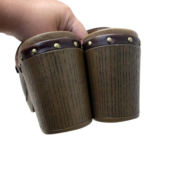 Dansko Womens 3101457045 Deni Leather Slip On Mules Clogs Brown EU40 US 10-10.5 - Picture 5 of 12